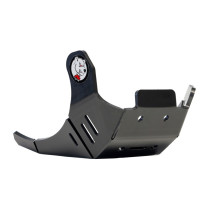 Sabot AXP PEHD 8mm Noir avec protection de biellette KTM 450 500 EXC F 2024
