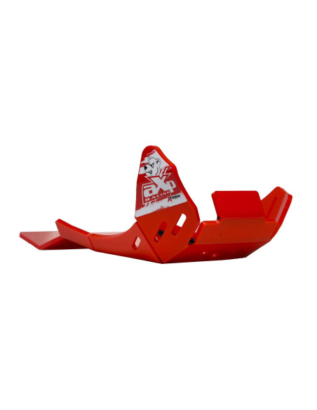 Sabot AXP PEHD 8mm Rouge avec protection de biellette GAS GAS 250 300 EC 2024