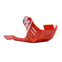 Sabot AXP PEHD 8mm Rouge avec protection de biellette GAS GAS 250 350 EC F 2024
