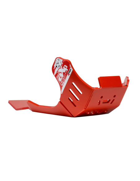 Sabot AXP PEHD 8mm Rouge avec protection de biellette GAS GAS 250 350 EC F 2024