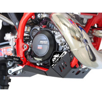 Sabot AXP PEHD 8mm Noir avec protection de biellette BETA 250 300 RR 2024 2