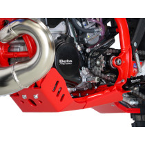 Sabot AXP PEHD 8mm Rouge avec protection de biellette BETA 250 300 RR 2024 (Copie) 2