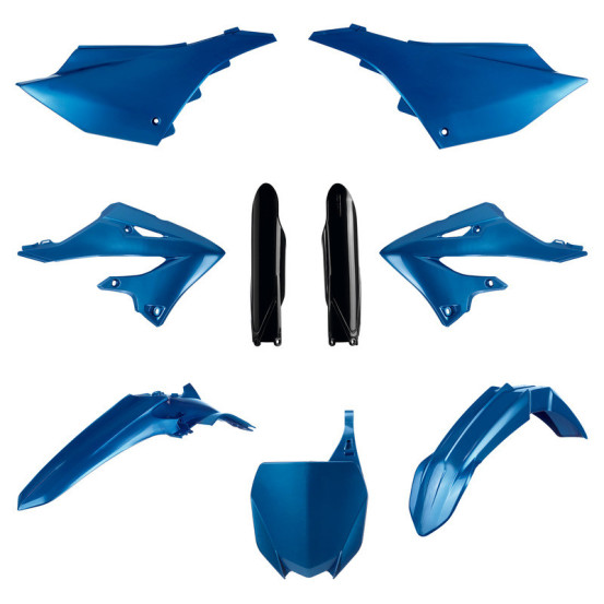 Kit plastiques complet metal - Bleu - POLISPORT Yamaha 125 250 YZ 2022