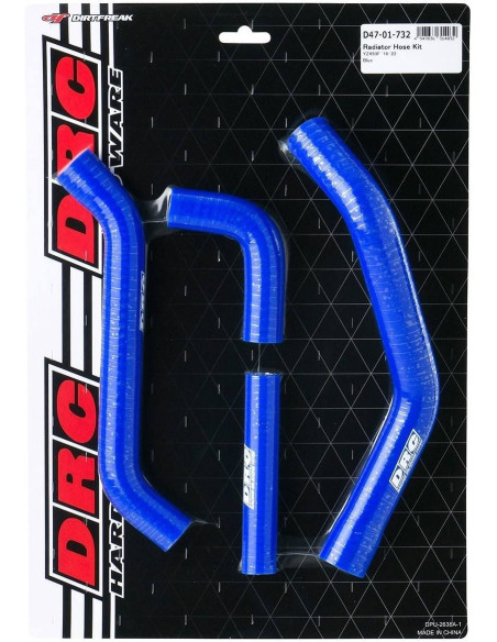 Kit durites de radiateur DRC YAMAHA YZF 450 18-20 Bleu