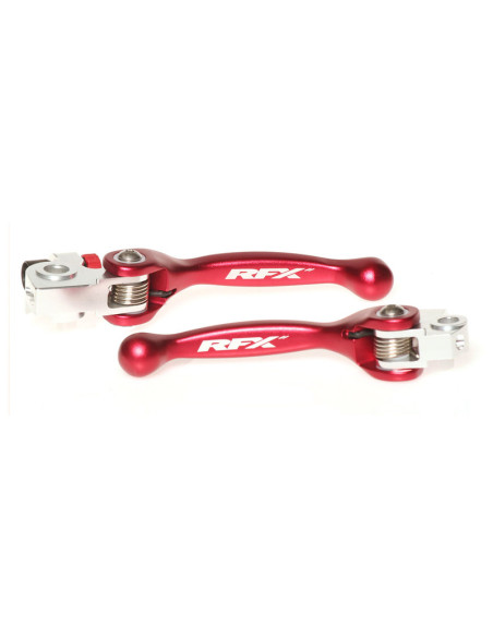 Ensemble de leviers retournables forgés RFX Race Beta RR TM Racing Rouge