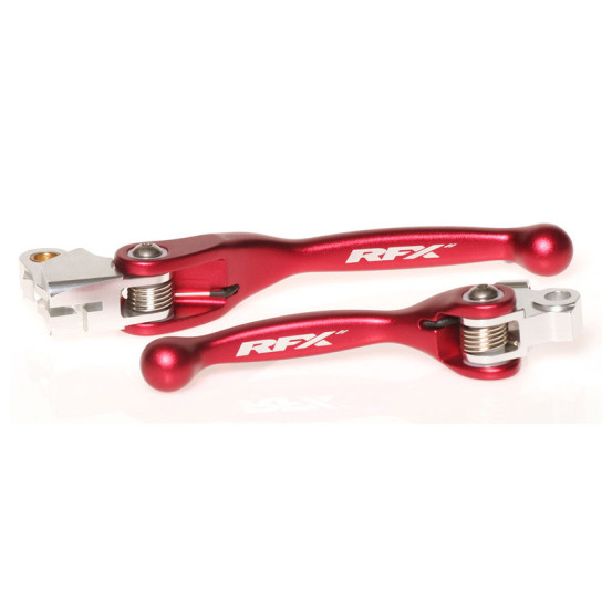Ensemble de leviers retournables forgés RFX Race Rouge Yamaha YZ YZF