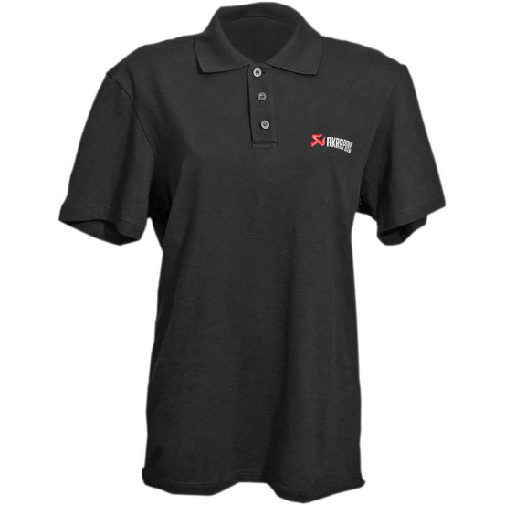 Polo homme AKRAPOVIC noir