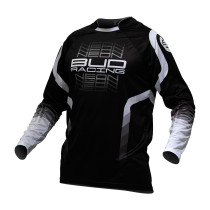 Maillot cross Bud Racing Neon - Noir