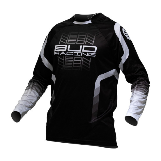 Maillot cross Bud Racing Neon - Noir
