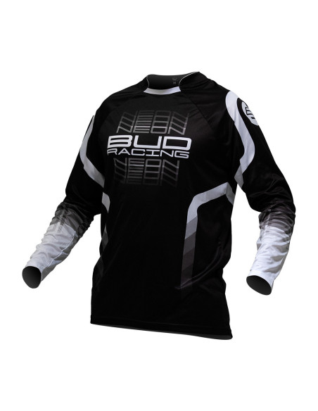 Maillot cross Bud Racing Neon - Noir