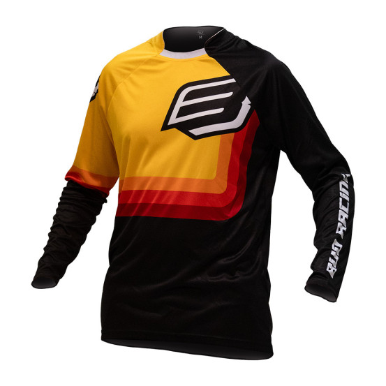 Maillot cross Bud Racing 95´ Evo Retro - Noir Orange Rouge