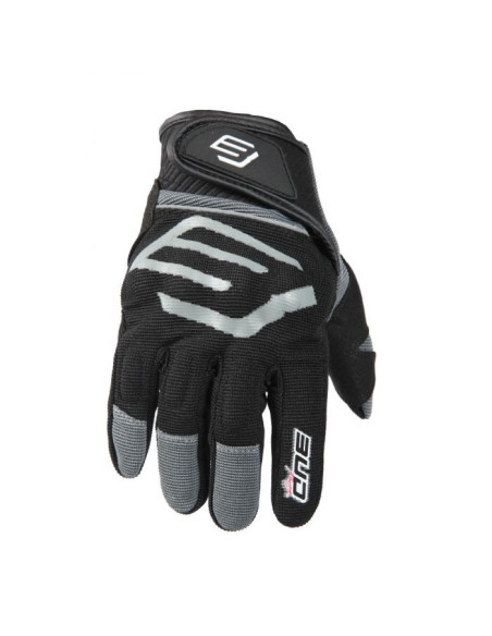 Gants cross Bud racing 2024 SM Supermoto Street - Noir