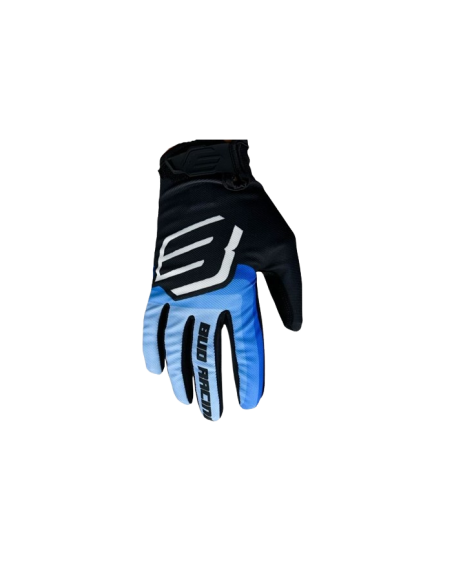 Gants cross enfant Bud Racing 2024 SX Lite 95 - Bleu clair Noir Blanc