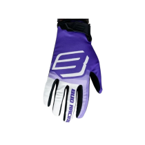 Gants cross Bud Racing 2024 SX Lite 95 - Violet Blanc