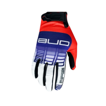 Gants cross Bud Racing 2024 SX Lite Neon - Fluo Bleu marine