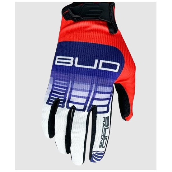 Gants cross enfant Bud Racing 2024 SX Lite Neon - Fluo Bleu marine