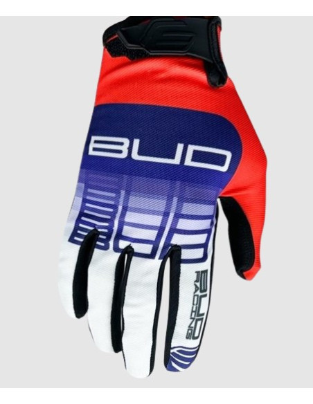 Gants cross enfant Bud Racing 2024 SX Lite Neon - Fluo Bleu marine