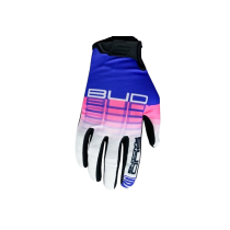 Gants cross Bud Racing 2024 SX Lite Neon - Fluo Violet Rose Blanc