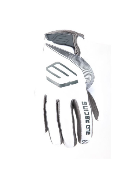 Gants cross Bud Racing 2024 SX Lite - Blanc