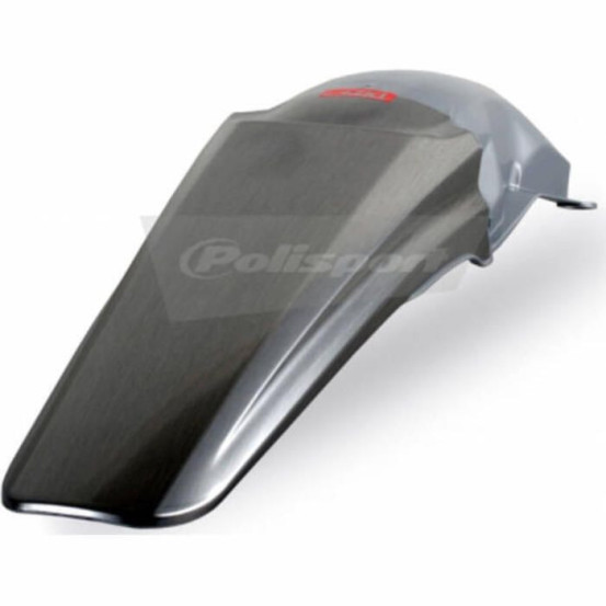 Garde boue arrière POLISPORT PD+ 450 CRF 2005-2008 Alu brossé