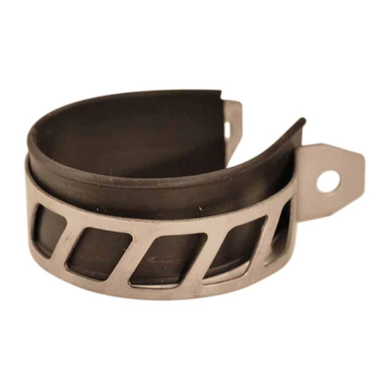 Collier silencieux d'échappement DOPPLER ER1 / WR7 / GP8.0 Inox (D.70mm)