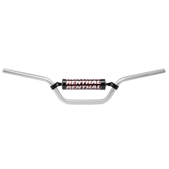 Guidon RENTHAL CLASSIC Ø 22.2 mm quad moyen Argent