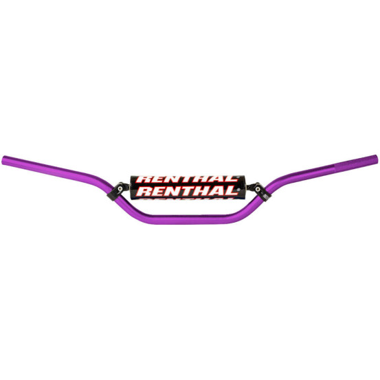 Guidon RENTHAL CLASSIC Ø22.2 mm 809 Carmichael Haut Modern Retro Violet