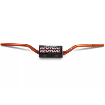 Guidon Renthal FATBAR Ø 28.6 mm Honda/kawasaki Orange