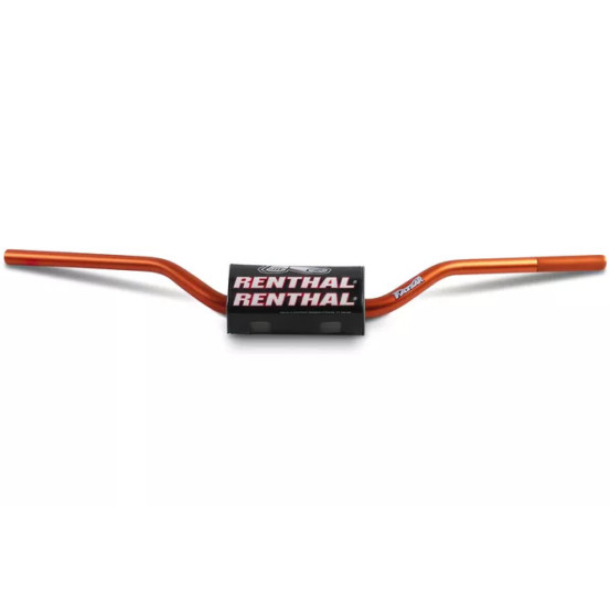 Guidon Renthal FATBAR Ø 28.6 mm Honda/kawasaki Orange