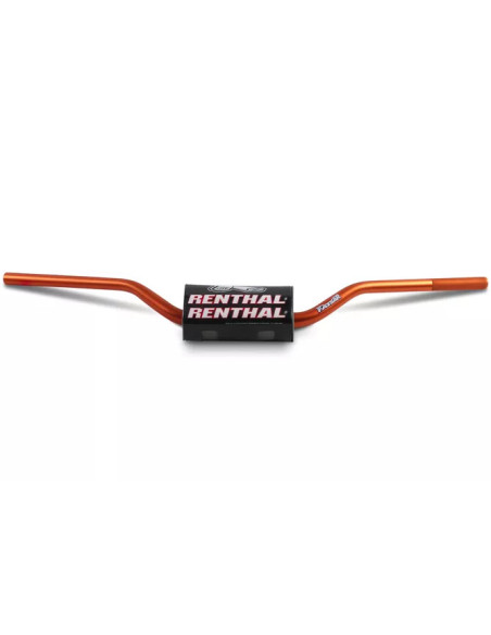 Guidon Renthal FATBAR Ø 28.6 mm Honda/kawasaki Orange