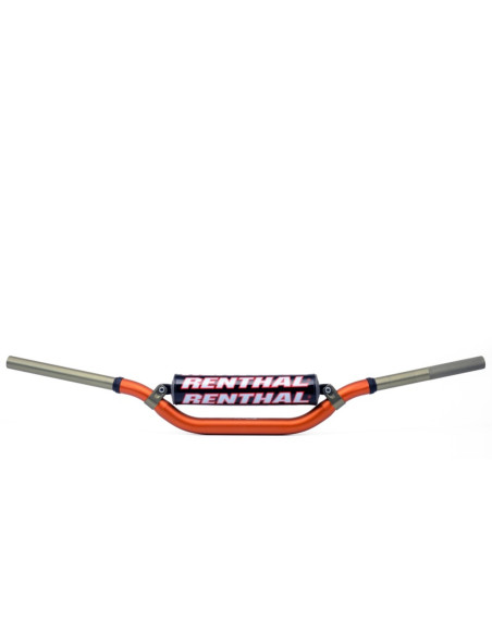 Guidon Renthal TWINWALL 997 RC Honda/kawasaki Orange