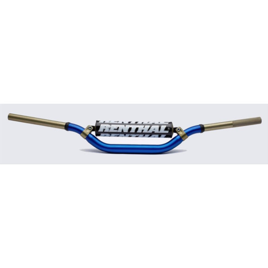Guidon RENTHAL Twinwall 999 McGrath/KTM SX125-450 Bleu