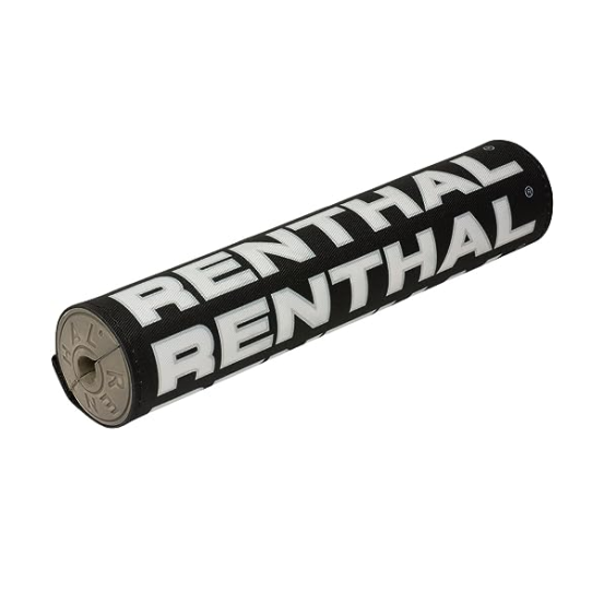 Mousse Guidon RENTHAL Vintage Tissu Noir Blanc