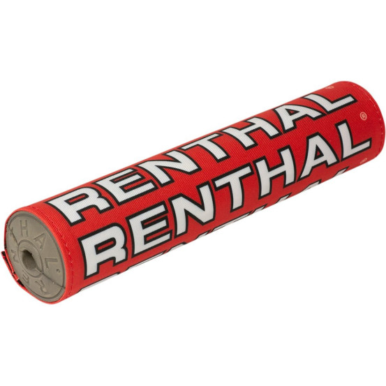 Mousse Guidon RENTHAL Vintage Tissu Rouge Blanc