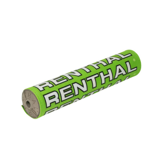 Mousse Guidon RENTHAL Vintage Tissu Vert Blanc