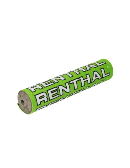 Mousse Guidon RENTHAL Vintage Tissu Vert Blanc