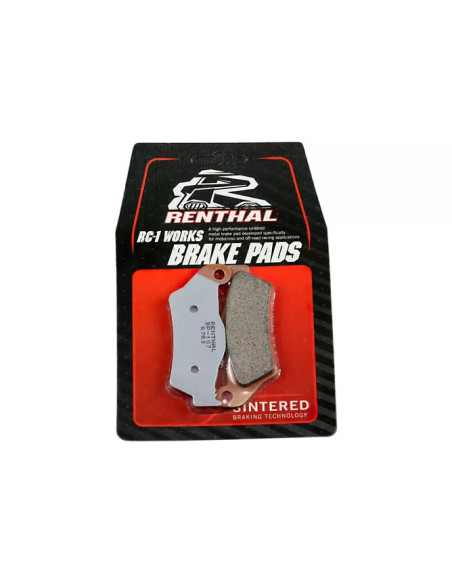 Plaquettes de frein RENTHAL BP107