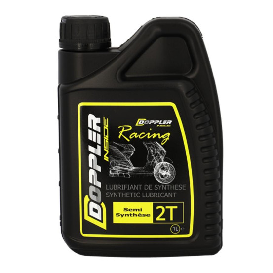Huile moteur semi-synthétique 2T DOPPLER Racing 1 litre