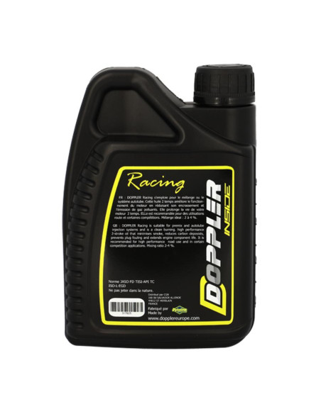 Huile moteur semi-synthétique 2T DOPPLER Racing 1 litre