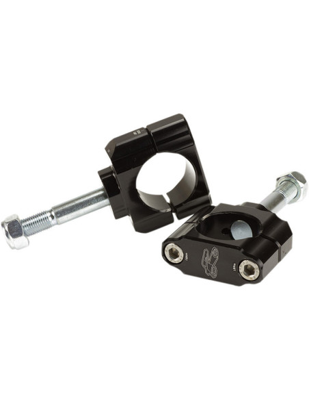 Pontets de guidon RENTHAL FATBAR R-Works 36mm déport 5mm Honda Kawasaki Yamaha