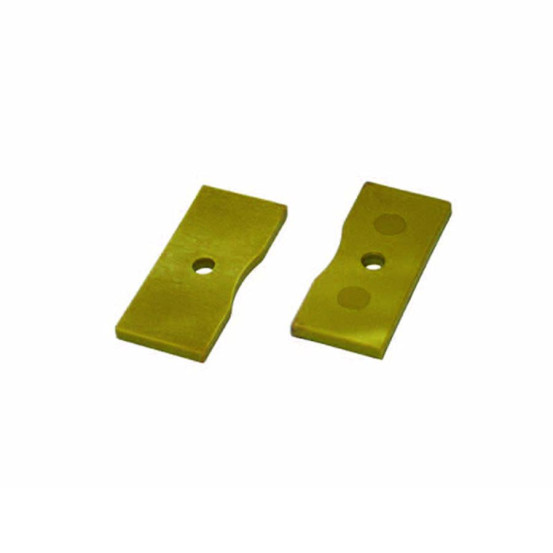 Plaquettes d'appui masselottes variateur DOPPLER ER3 (Jaune)