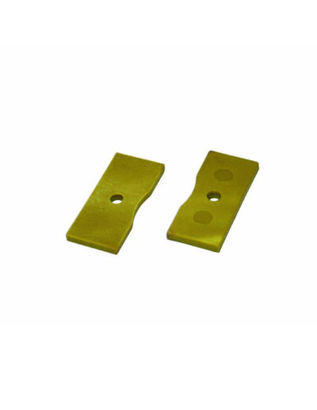 Plaquettes d'appui masselottes variateur DOPPLER ER3 (Jaune)