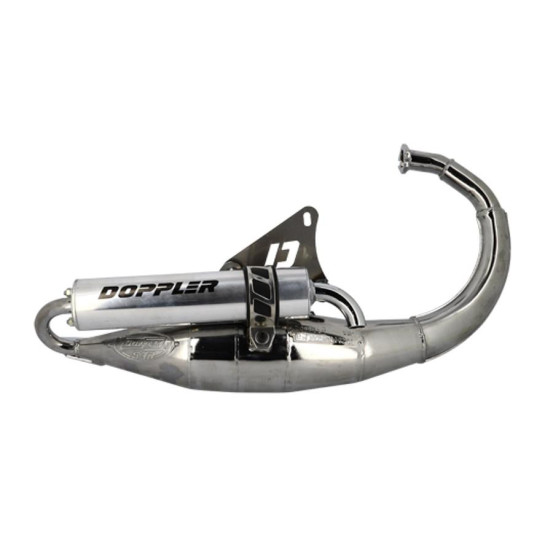 Pot d'échappement DOPPLER S3R CHROME Booster / Stunt / BW'S / Slider (silencieux aluminium)
