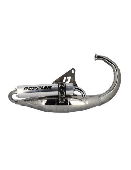Pot d'échappement DOPPLER S3R CHROME Booster / Stunt / BW'S / Slider (silencieux aluminium)