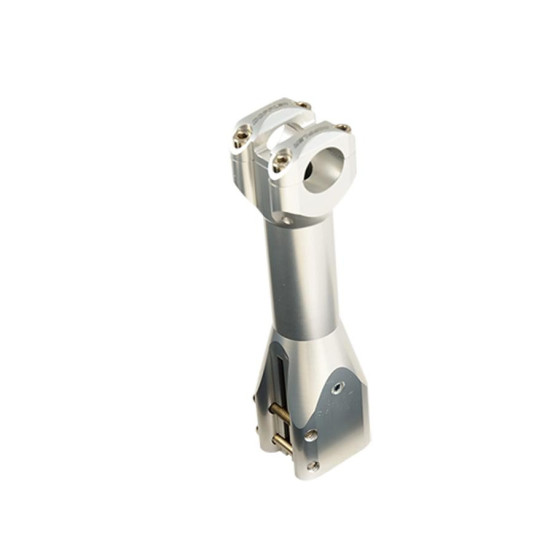 Potence DOPPLER Nitro / Aerox / Mach G / Jog R / Ovetto / Neo's Argent (Ø 22mm)