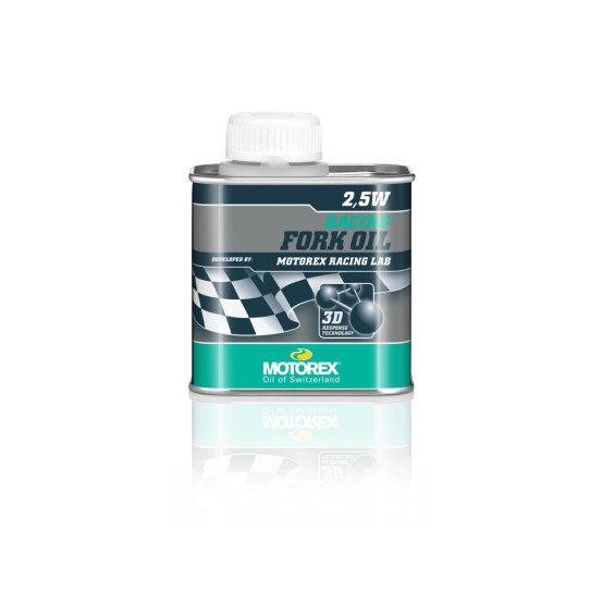 Huile de fourche MOTOREX Racing Fork Oil 2.5W 250ML