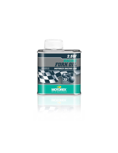 Huile de fourche MOTOREX Racing Fork Oil 2.5W 250ML