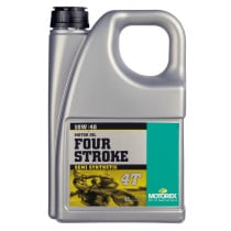 Huile moteur 4T MOTOREX 4 STROKE 10W40 semi synthèse 4 litres