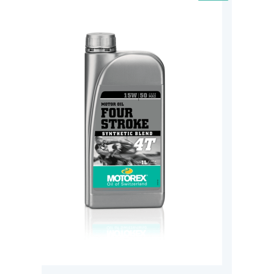 Huile moteur 4T MOTOREX 4 STROKE 15W50 semi synthèse 1 litre