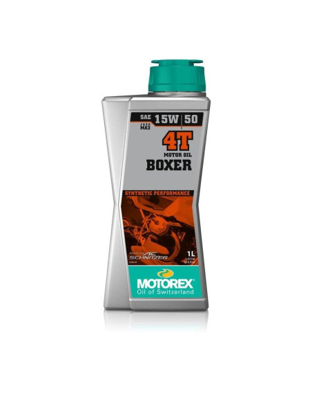 Huile moteur 4T MOTOREX boxer 15w50 1 litre